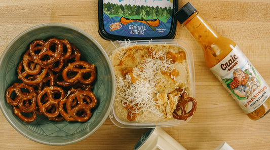 hummus and hot sauce recipe
